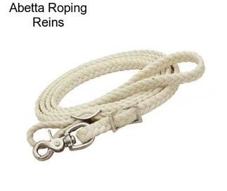 Abetta Roping Reins