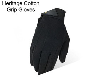 Heritage Cotton Grip Gloves