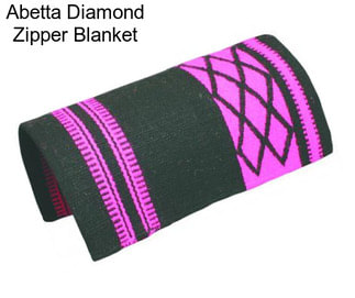 Abetta Diamond Zipper Blanket