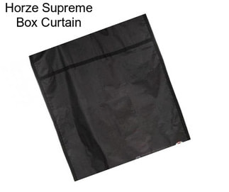 Horze Supreme Box Curtain