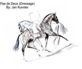 Pas de Deux (Dressage) By: Jan Kunster