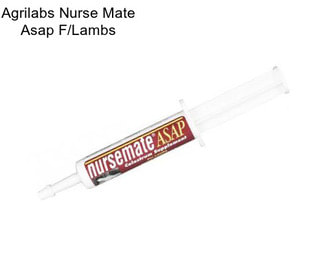 Agrilabs Nurse Mate Asap F/Lambs