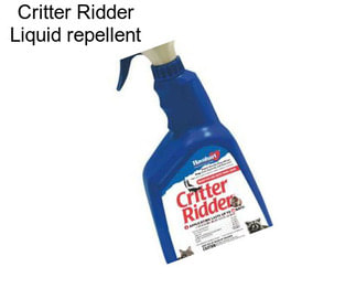 Critter Ridder Liquid repellent