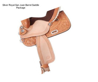 Silver Royal San Juan Barrel Saddle Package