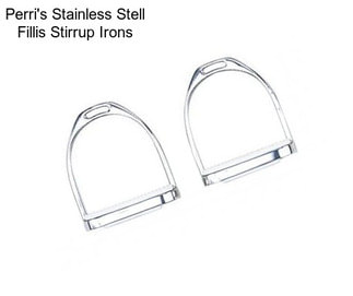 Perri\'s Stainless Stell Fillis Stirrup Irons