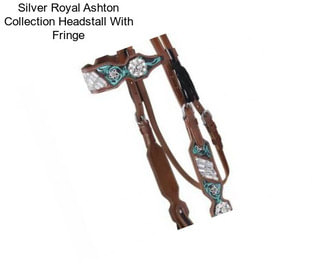 Silver Royal Ashton Collection Headstall With Fringe