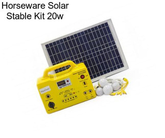 Horseware Solar Stable Kit 20w