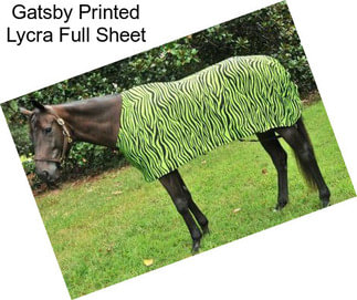 Gatsby Printed Lycra Full Sheet