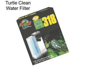 Turtle Clean Water Filter