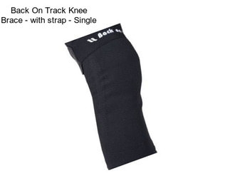 Back On Track Knee Brace - with strap - Single