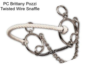 PC Brittany Pozzi Twisted Wire Snaffle