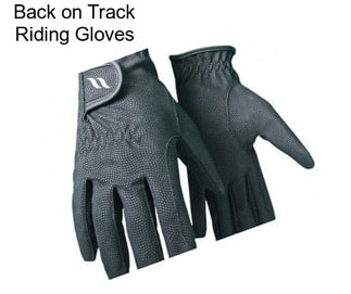 Back on Track Riding Gloves