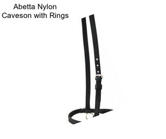 Abetta Nylon Caveson with Rings