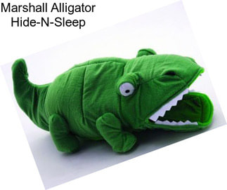 Marshall Alligator Hide-N-Sleep