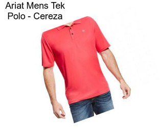 Ariat Mens Tek Polo - Cereza