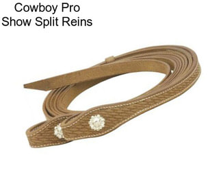 Cowboy Pro Show Split Reins