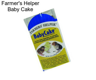 Farmer\'s Helper Baby Cake