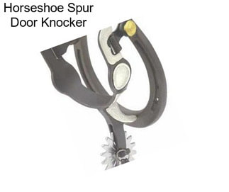 Horseshoe Spur Door Knocker