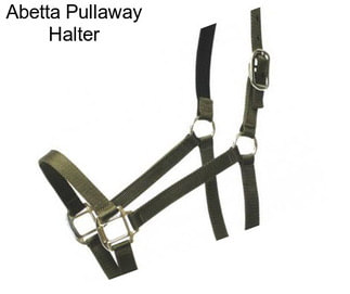 Abetta Pullaway Halter