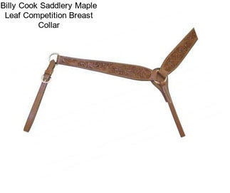 Billy Cook Saddlery Maple Leaf Competition Breast Collar