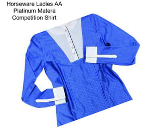 Horseware Ladies AA Platinum Matera Competition Shirt