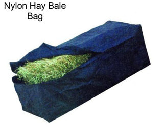 Nylon Hay Bale Bag