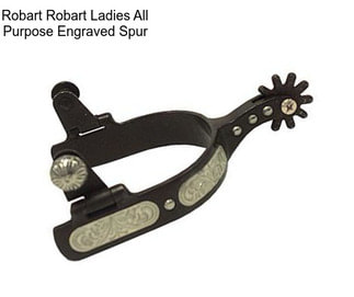 Robart Robart Ladies All Purpose Engraved Spur