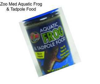 Zoo Med Aquatic Frog & Tadpole Food