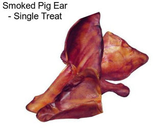 Smoked Pig Ear - Single Treat