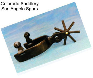 Colorado Saddlery San Angelo Spurs