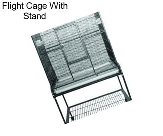 Flight Cage With Stand