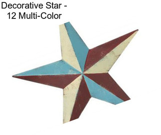 Decorative Star - 12\
