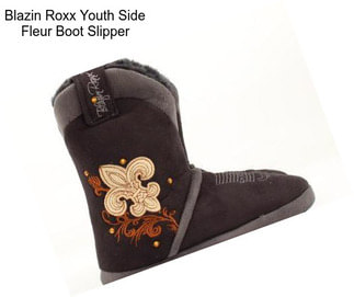 Blazin Roxx Youth Side Fleur Boot Slipper