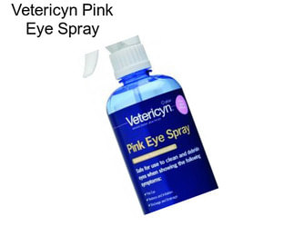 Vetericyn Pink Eye Spray