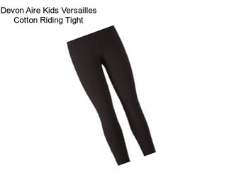 Devon Aire Kids Versailles Cotton Riding Tight