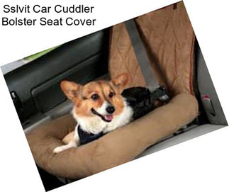 Sslvit Car Cuddler Bolster Seat Cover