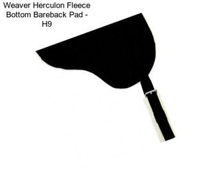 Weaver Herculon Fleece Bottom Bareback Pad - H9