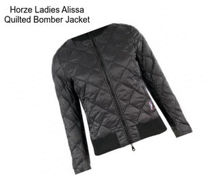 Horze Ladies Alissa Quilted Bomber Jacket