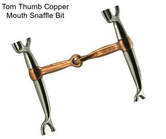 Tom Thumb Copper Mouth Snaffle Bit