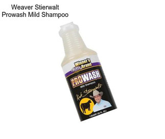 Weaver Stierwalt Prowash Mild Shampoo