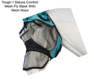 Tough-1 Deluxe Comfort Mesh Fly Mask With Mesh Nose