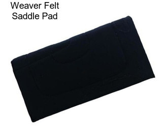 Weaver Felt Saddle Pad