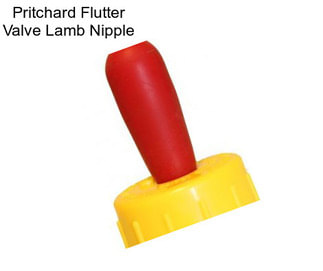 Pritchard Flutter Valve Lamb Nipple