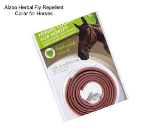 Alzoo Herbal Fly Repellent Collar for Horses