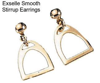 Exselle Smooth Stirrup Earrings