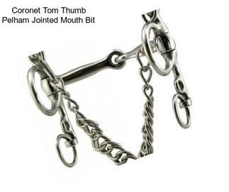 Coronet Tom Thumb Pelham Jointed Mouth Bit