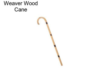 Weaver Wood Cane