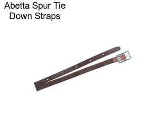 Abetta Spur Tie Down Straps