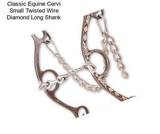 Classic Equine Cervi Small Twisted Wire Diamond Long Shank