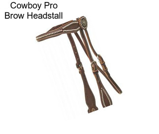 Cowboy Pro Brow Headstall